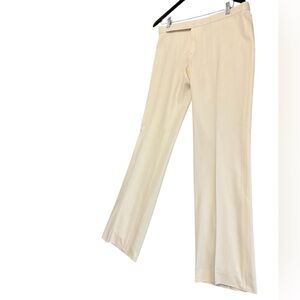 Ralph Lauren Black label wool NWOT size 12 lined Cream Dress Pants